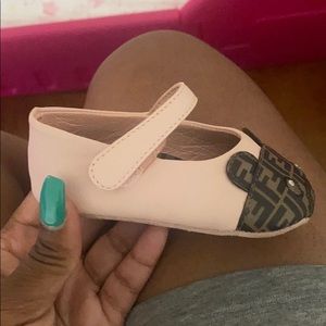 Brand new Fendi baby shoes size 3C